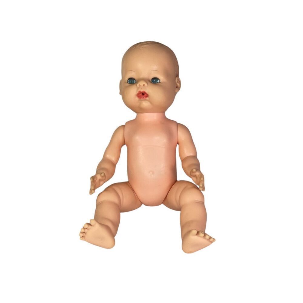 Vintage Horsman drink & wet baby doll sleeping eyes .